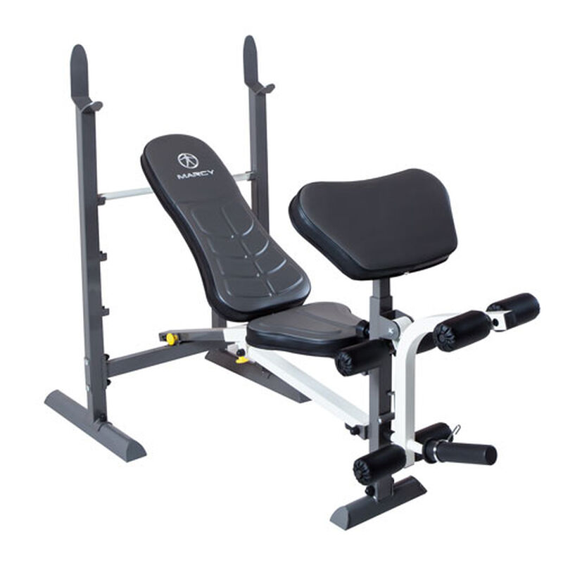 Marcy Olympic Weight Bench with Squat Rack and Leg Developer image number 5