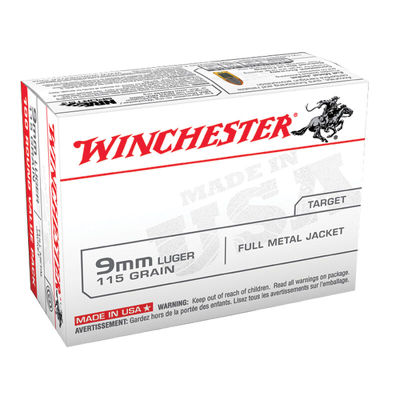 Winchester 9mm Ammo 100 Ct. Bonus Pack image number 0