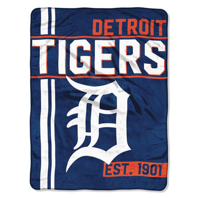 Northwest Co Detroit Tigers Micro Raschel Throw Blanket