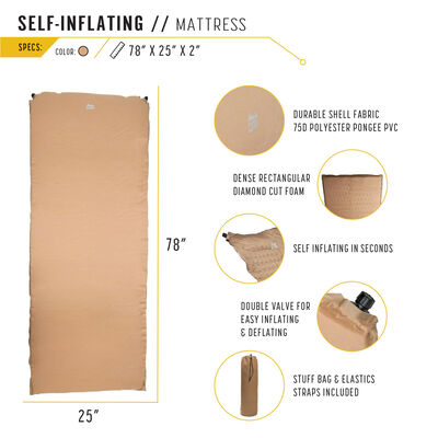 World Famous Self Inflating Mattres