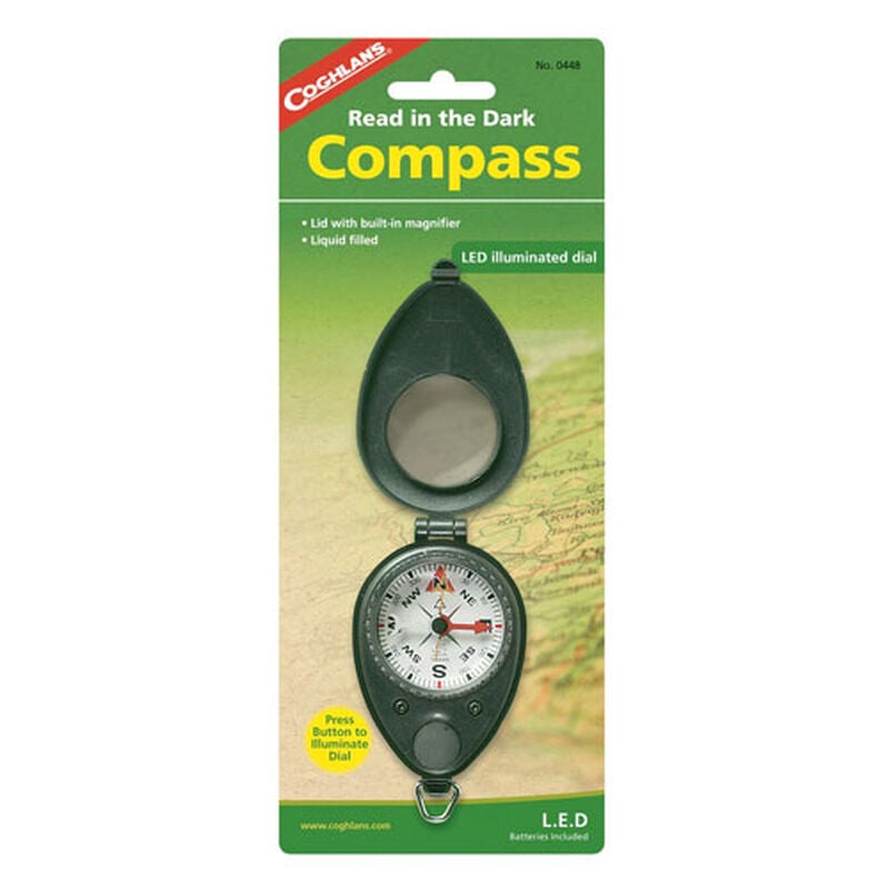 Coghlans Analog LED Lit Compass image number 0