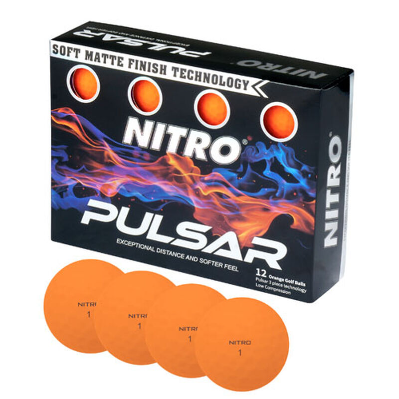 Nitro Golf Pulsar Golf Balls - 12-Pack image number 0