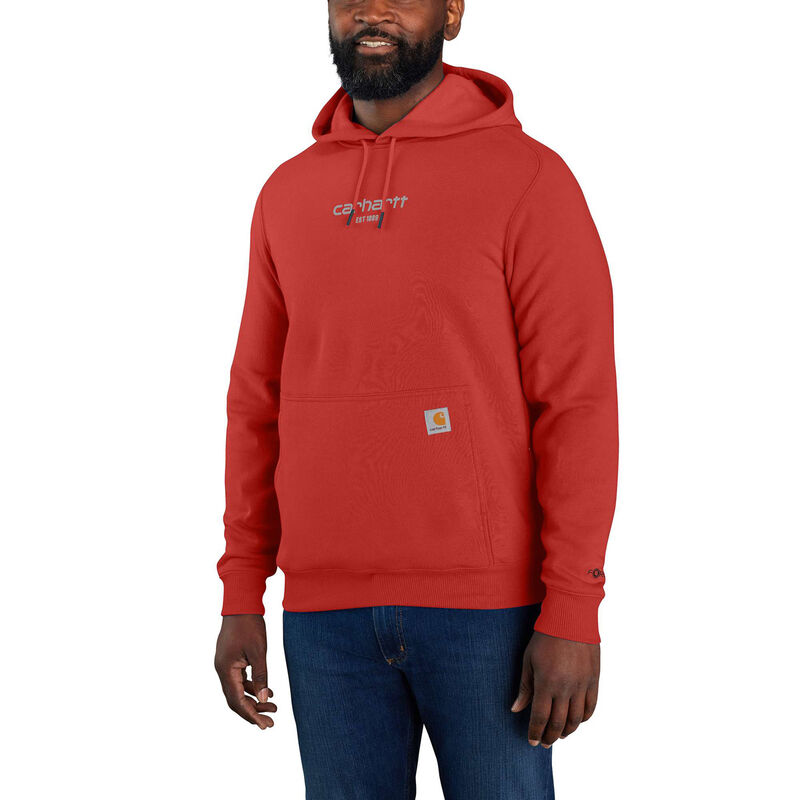 Carhartt Men's Force Relaxed Fit Lightweight Logo Graphic Sweatshirt image number 0