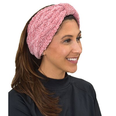 David & Young Women's Chenielle Cable Knit Headband