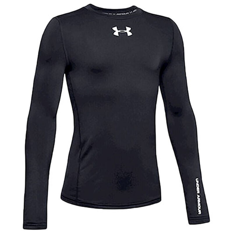 Under Armour Boys' Long Sleeve ColdGear Crew Shirt, , large image number 0
