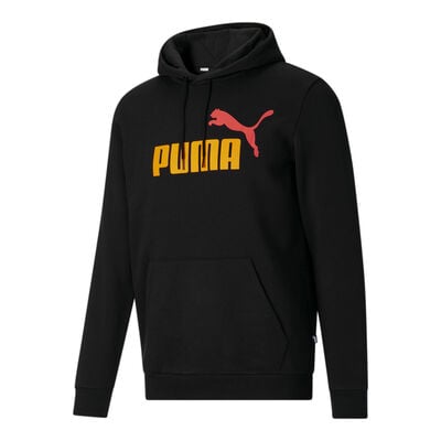 Puma Men's ESS+ 2 Col Big Logo Hoodie Fleece Us Athletic Apparel