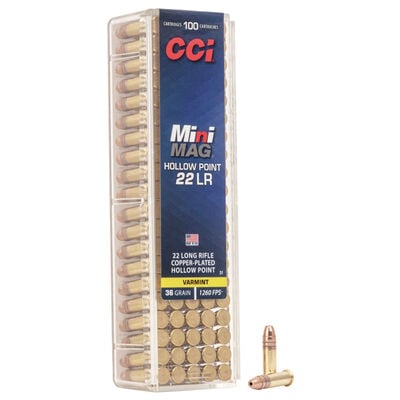 CCI .22LR Mini-Mag 36GR Ammunition