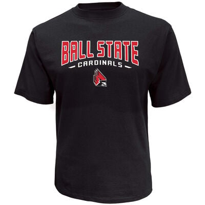 Knights Apparel Men's Short Sleeve Ball State Classic Arch Tee