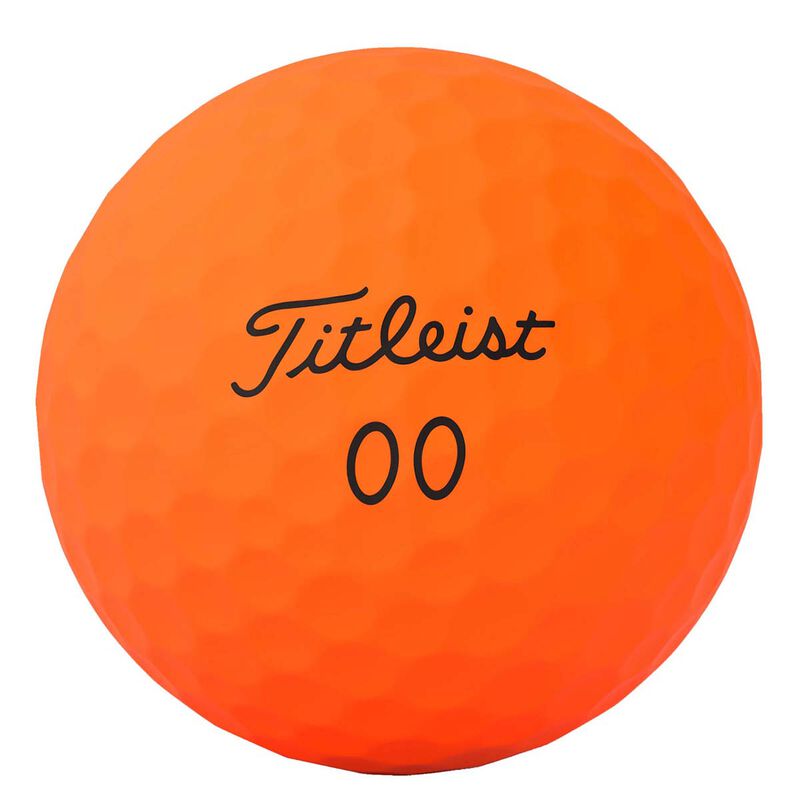 Titleist Velocity Matte Orange Golf Balls image number 2