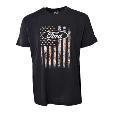 Ford Men's Short Sleeve Ford Flag Tee