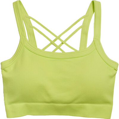 90 Degree Women's Seamless Strappy Crop Top