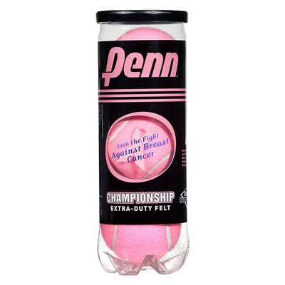 Penn Championship Pink Extra Duty Tennis Ball (3 Ball Can)