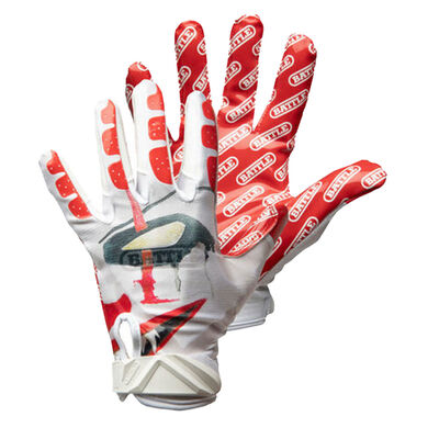 Battle Sports Adult Clown Football Gloves