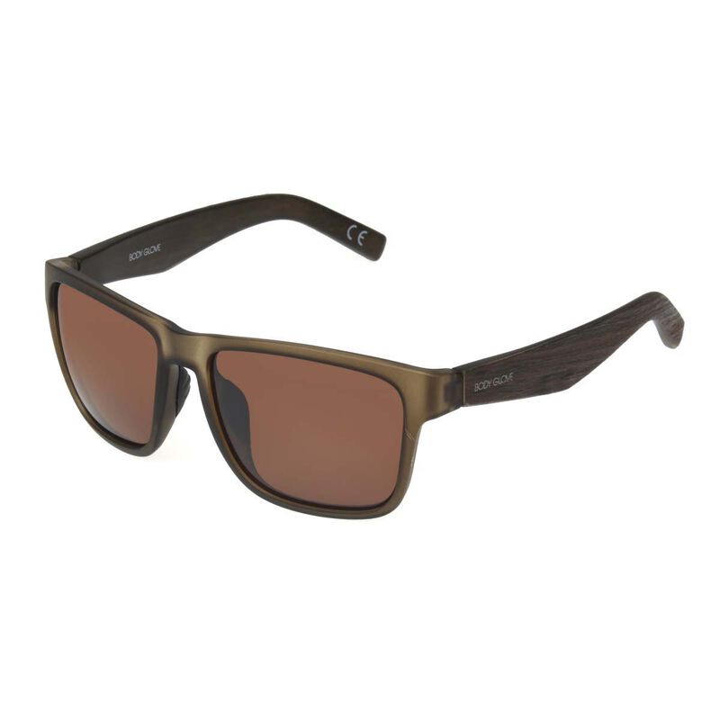 Body Glove Brown Rectangle Sunglasses image number 1