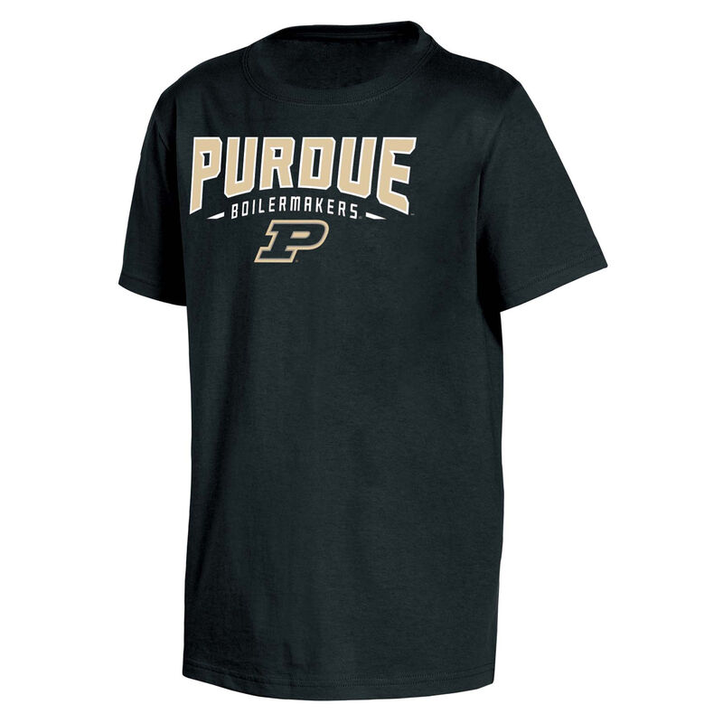 Knights Apparel Youth Short Sleeve Purdue Classic Arch Tee image number 0