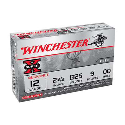 Winchester 12 Gauge Buck Load Ammo