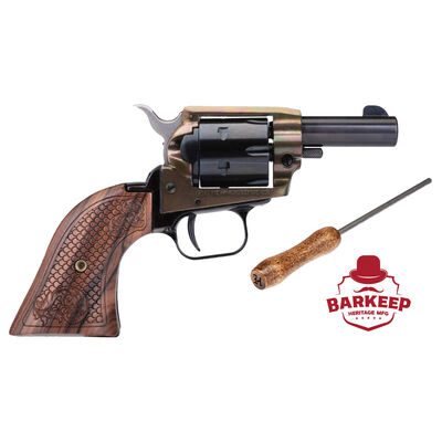 Heritage Mfg Barkeep 22LR 6RD 3" Wood Revolver