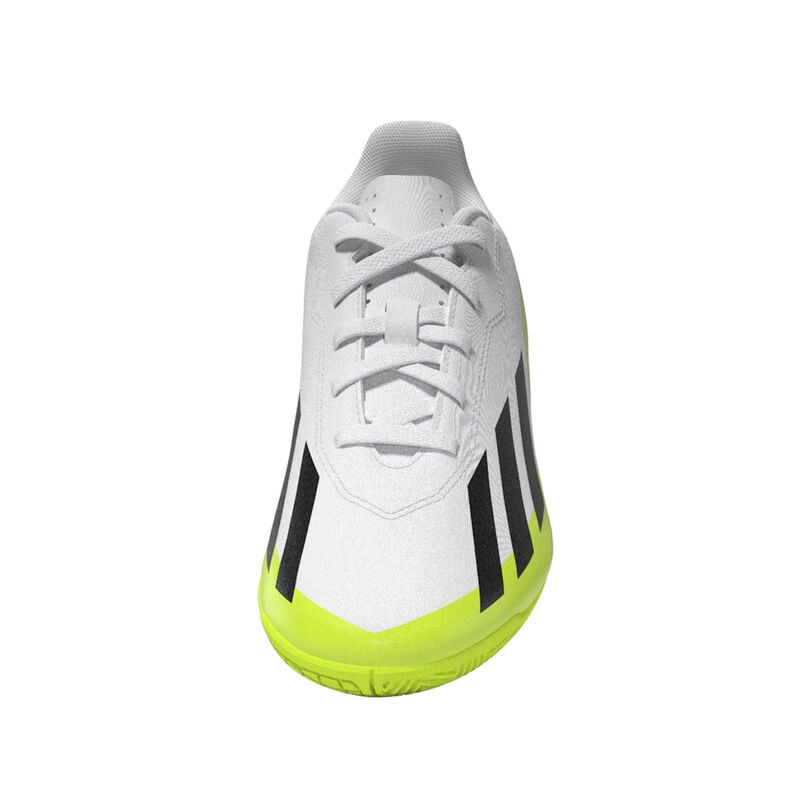 adidas Youth X Crazyfast.4 Indoor Soccer Cleats image number 12