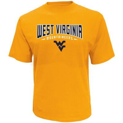 Knights Apparel Men's University of West Virginia Classic Arch Short Sleeve T-Shirt