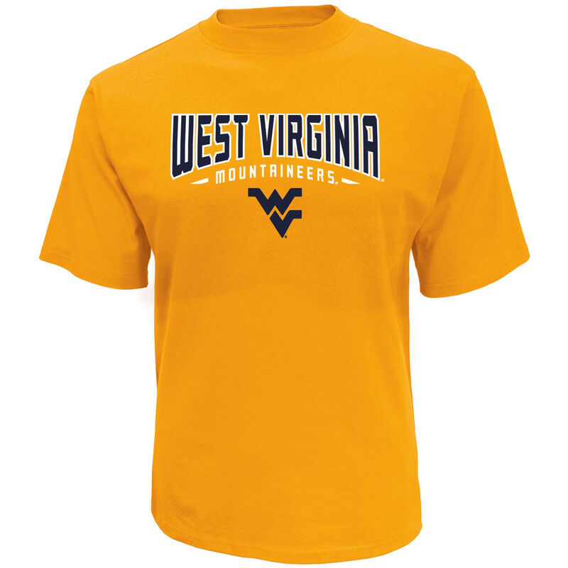 Knights Apparel Men's University of West Virginia Classic Arch Short Sleeve T-Shirt image number 0