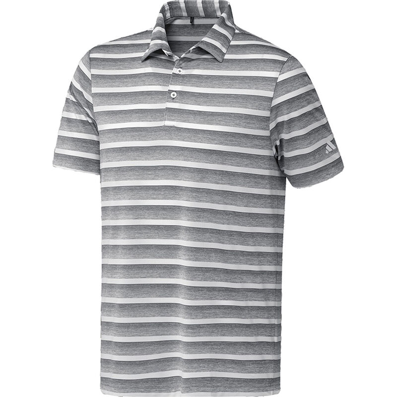 adidas Men's Two Color Stripe Polo image number 0