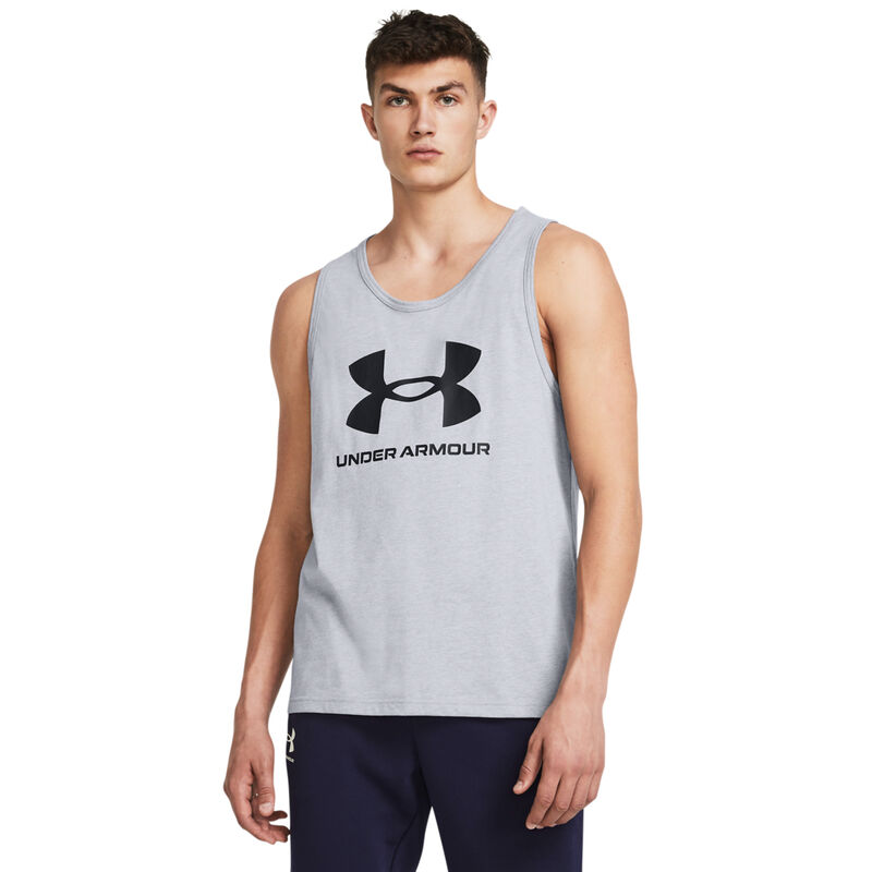 Under Armour Men's Sportstyle Logo Tank image number 3