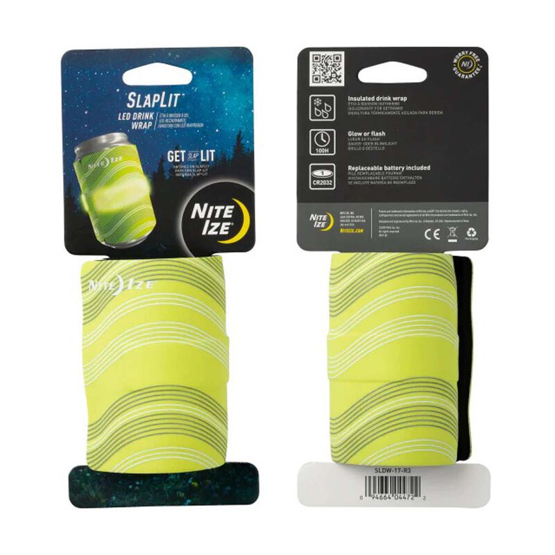 Nite Ize SlapLit  LED Drink Wrap - Green image number 0