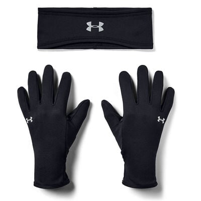 Under Armour Women's Run Band and Gloves
