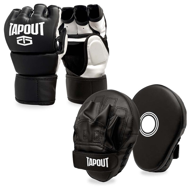 Tapout 10 Oz 4pc MMA Kit with Gloves & Pads image number 0