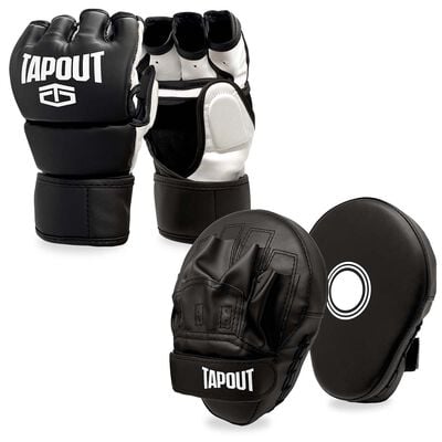 Tapout 10 Oz 4pc MMA Kit with Gloves & Pads