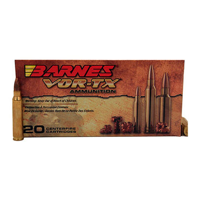 Barnes 223 Remington 55 Grain TSX VOR-TX