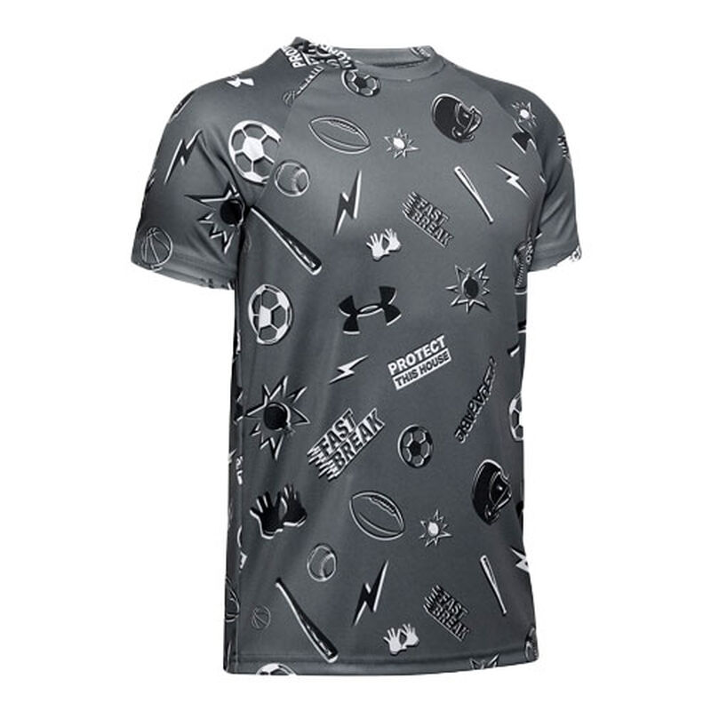 Under Armour Boys' Sport Tech Tee, , large image number 0