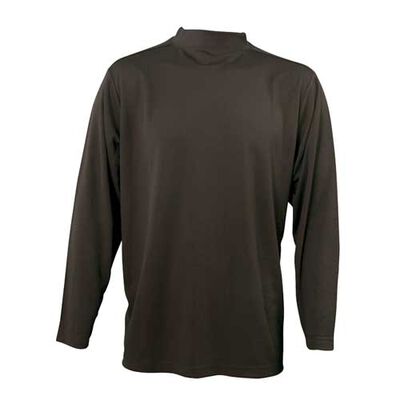 TourMax Men's Mock Turtleneck Long Sleeve Golf Shirt