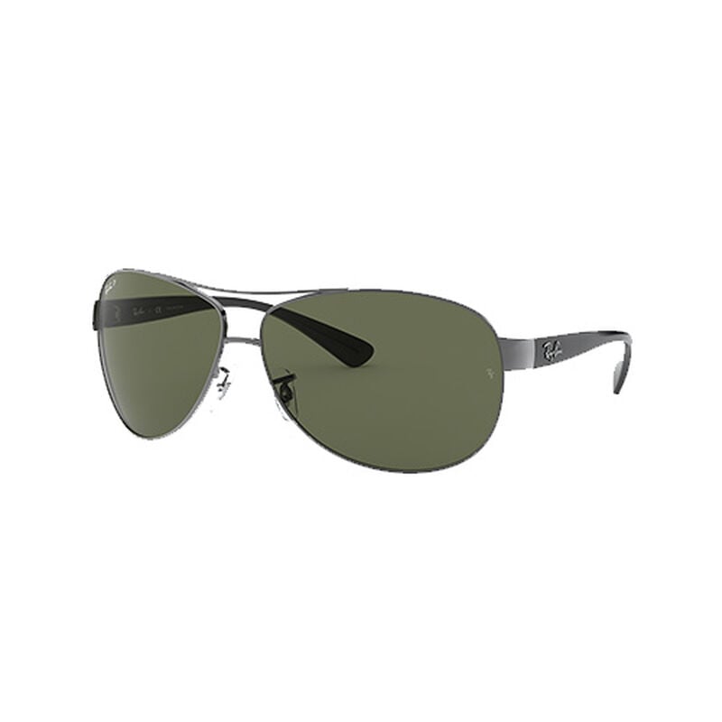 Ray Ban RB3386 Gunmetal/Green Sunglasses, , large image number 0