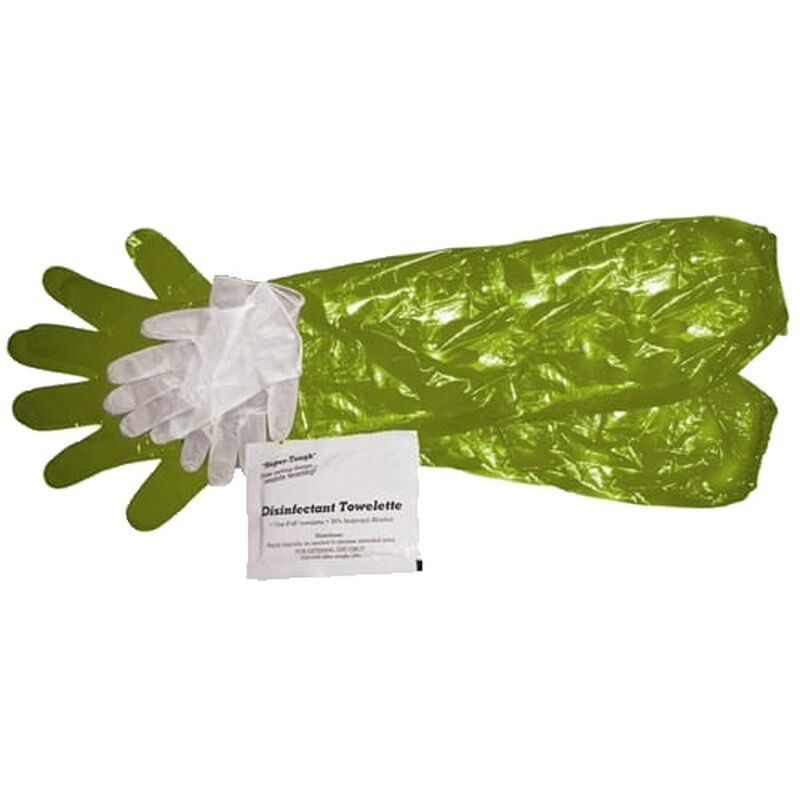 Hme Game Cleaning Gloves with Towelette, , large image number 0