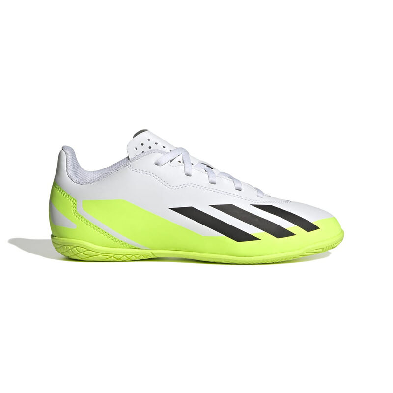 adidas Youth X Crazyfast.4 Indoor Soccer Cleats image number 0