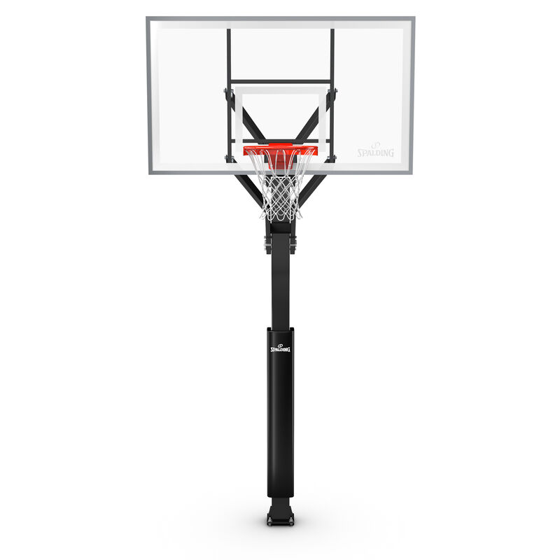 Spalding 72" Tempered Glass 888 Series In-Ground Basketball Hoop image number 1