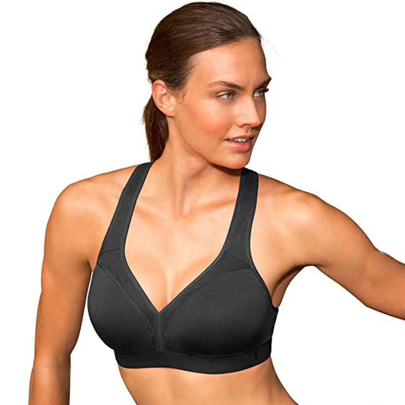 Champion Women's Med Support Curvy with Sewn-in Cup Sports Bra