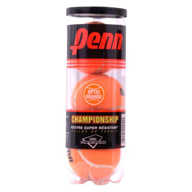 Penn Championship Orange Extra Duty Tennis Ball (3 Ball Can) image number 0