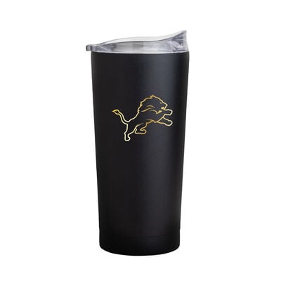 Logobrands Detroit Lions 20oz Gold Foil Tumbler
