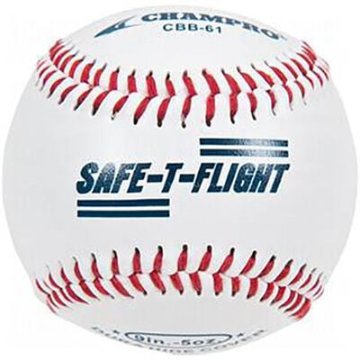 Champro 6 Pack Safe-T-Soft Tee-Ball Level 1 Baseballs