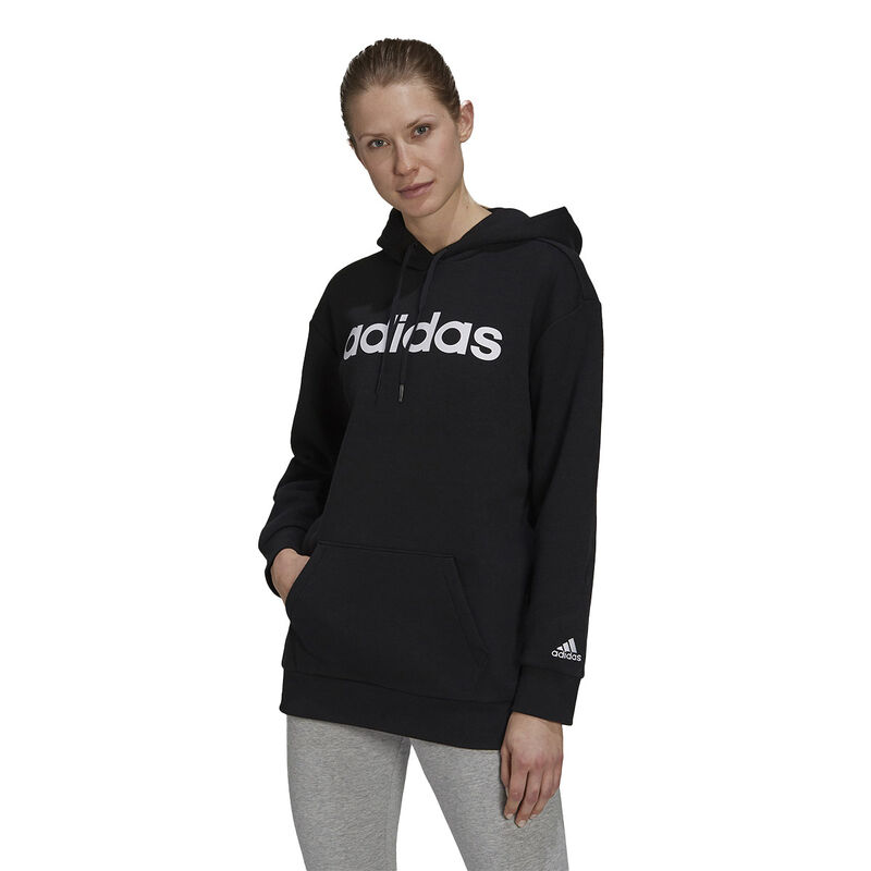 adidas Women's Linear Fleece Hoodie image number 0