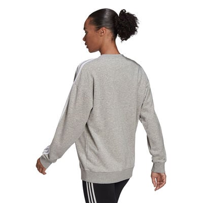 adidas Women's Essentials Studio Lounge 3-Stripes Sweatshirt