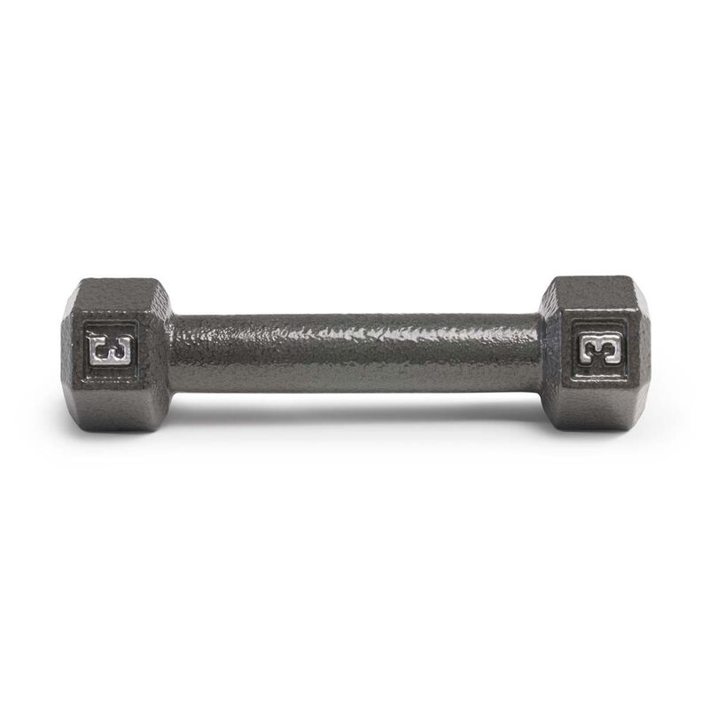 Marcy 3lb Cast Iron Hex Dumbbell image number 2