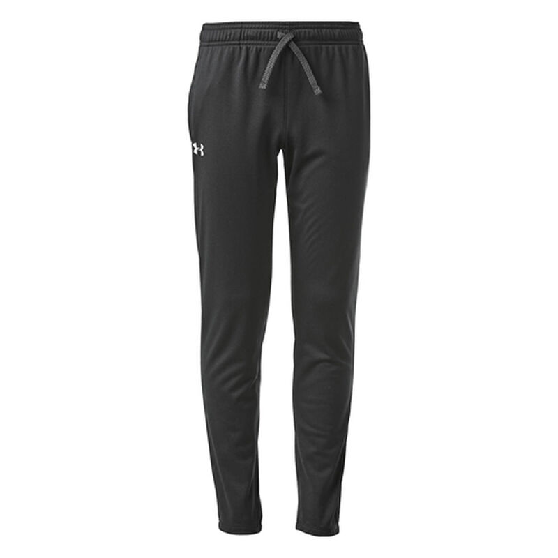 Girls' Armour Fleece Pants, Black, large image number 0