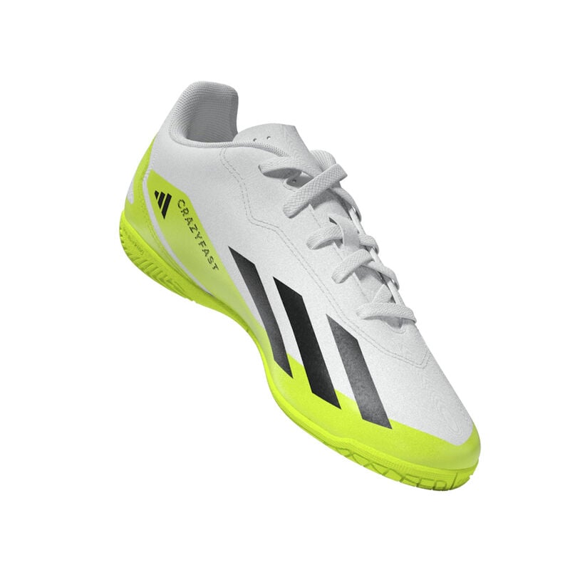 adidas Youth X Crazyfast.4 Indoor Soccer Cleats image number 13
