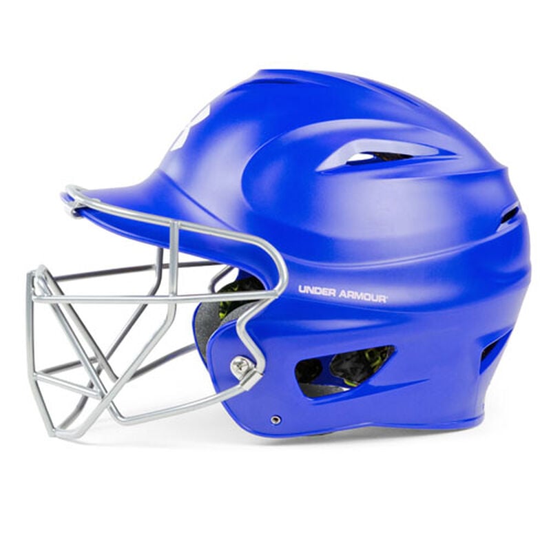 Under Armour Batting Helmet with Face Guard image number 0
