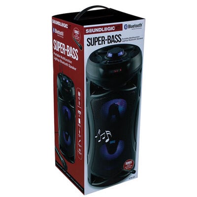 Sound Logic Super-Bass Portable Light-Up Speaker
