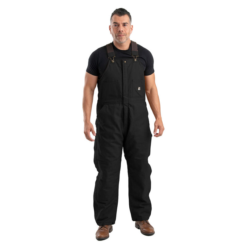 Berne Men's Deluxe Insulated Bib Overall - Short, , large image number 0