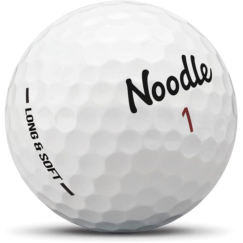 Taylormade Noodle Long and Soft White 15 Pack Golf Balls image number 4